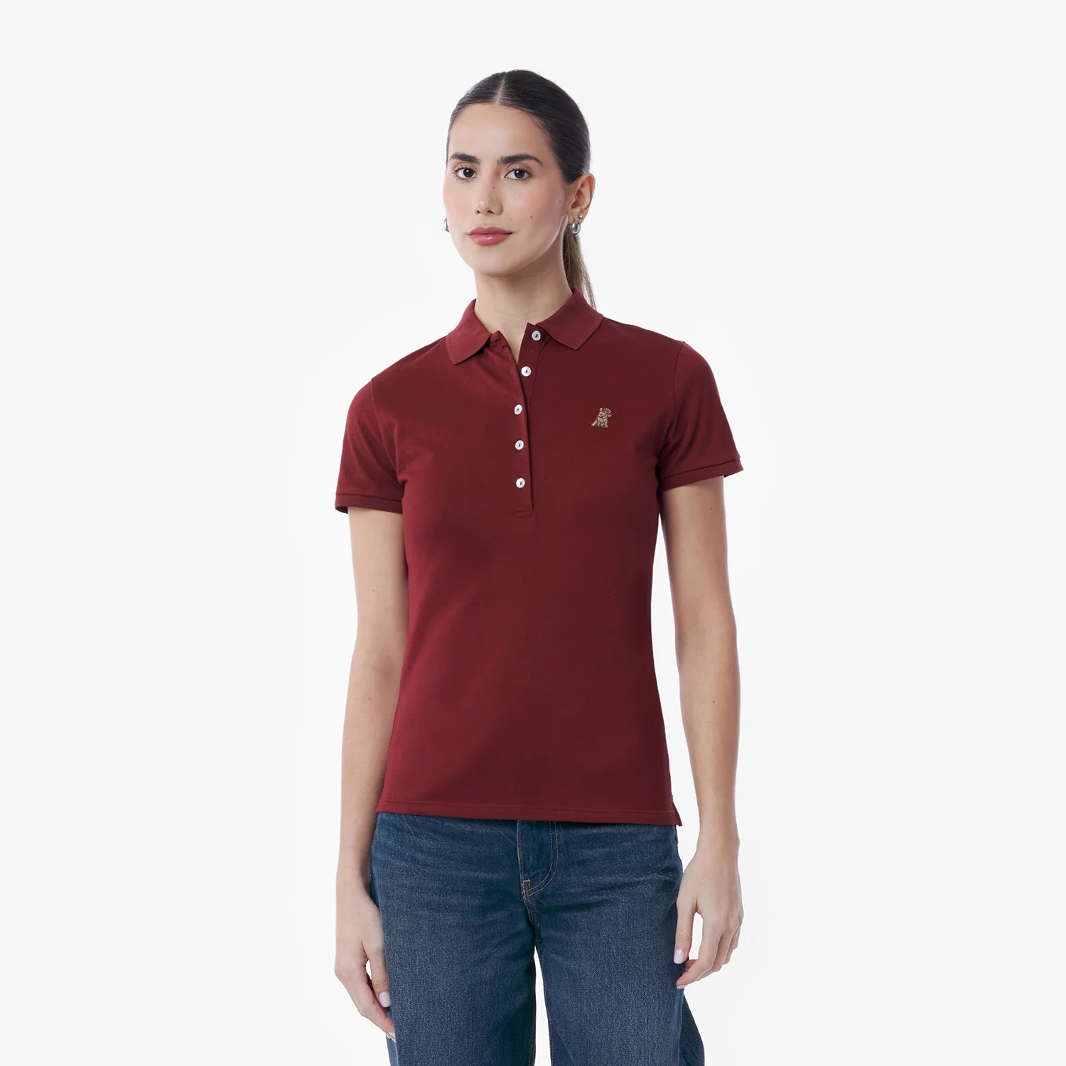 Women's Slim Fit Polo Shirt 2